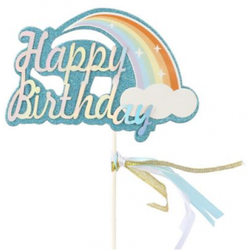 HB Tag - Glitter Rainbow (Blue/Pink) HB Tag - Glitter Rainbow (Blue/Pink)